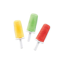 Zoku Ice Lolly Pop Mould 6 Classic Popsicle Molds In One Compact Tray With Sticks And Drip Guards Orange