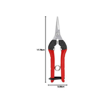 Felco Model 321 Snips 5mm Straight Chrome Coated Snipping Blade Silver/Red