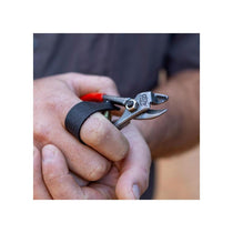 Felco Model 330 Fruit Clipper Carbon Steel Blades Anvil Style Cut Silver/Red