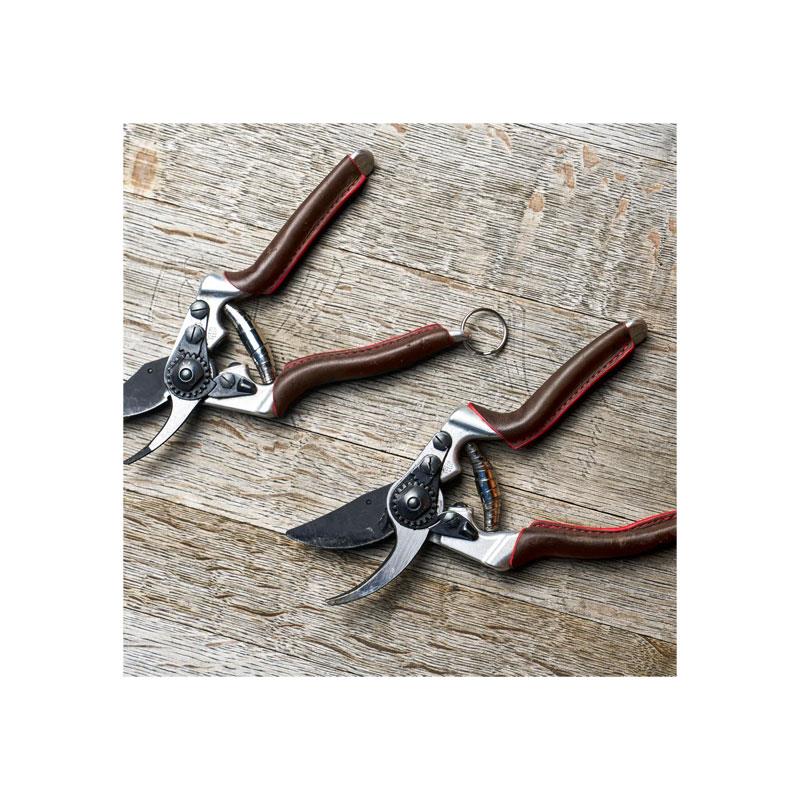 Felco Model 8 Elite Secateurs LRG Hands Hardened Carbon Steel Blade F Tech Coating Precision Forged Cover Right Handed 25mm Cut Pruning Fruit Trees Black