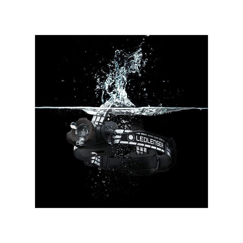 Ledlenser H7R Signature Rechargeable Outdoor LED Head Torch Super Bright 1200 Lumens Headlamp 260 Meter Focus 65 Hours Running Time Black Secondary image