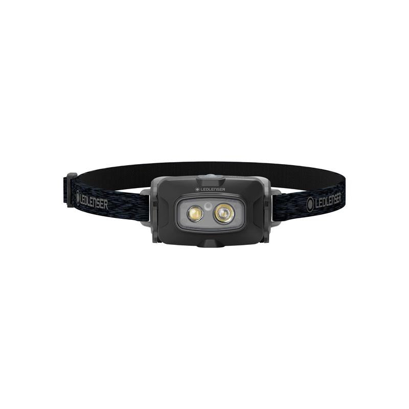 Ledlenser HF4R Core Rechargeable Head Torch LED 500lm 5 Modes Adjustable Focus 35hrs Runtime IP68 Waterproof Headlamp USB C Black