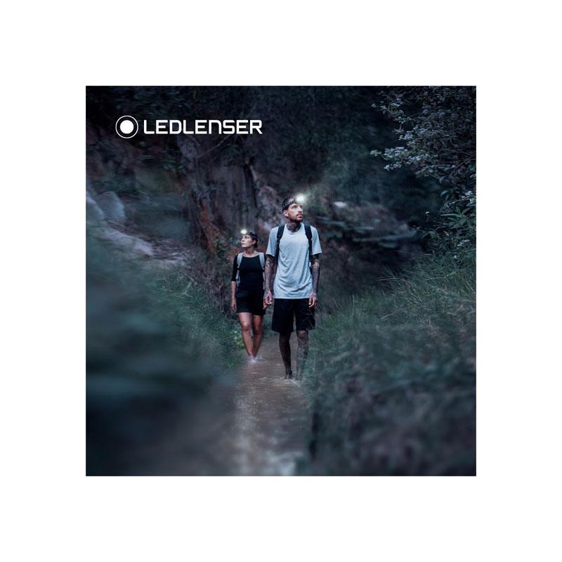 Ledlenser HF4R Core Rechargeable Head Torch LED 500lm 5 Modes Adjustable Focus 35hrs Runtime IP68 Waterproof Headlamp USB C Black