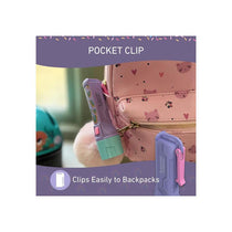 Ledlenser KIDBEAM4 Kids Torch 4 Colour LED AAA Battery Dinosaur Torch Pocket Clip Auto Shut-Off Fireman Gift For Children Purple