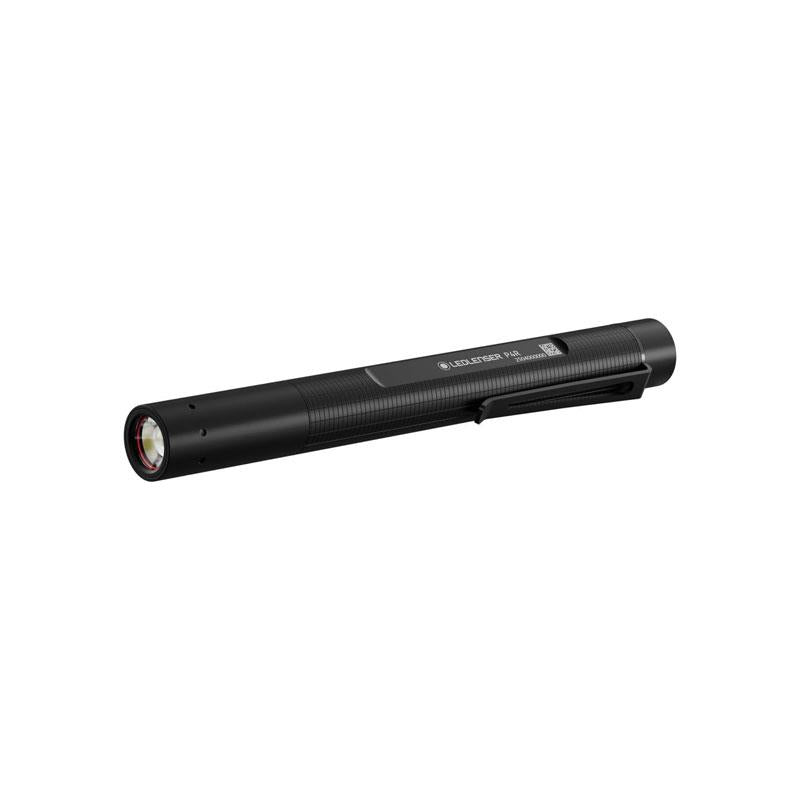 Ledlenser P4R LED Rechargeable Torch 300lm 100m Adjustable Focus 13 Hour Battery Mini Flashlight 3 Light Modes Water Resistant USB-C Black