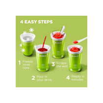 Zoku Slush And Shake Maker Plastic Green
