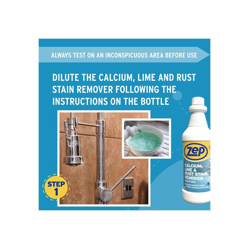 Zep Calcium Lime Rust Cleaner 1 Litres