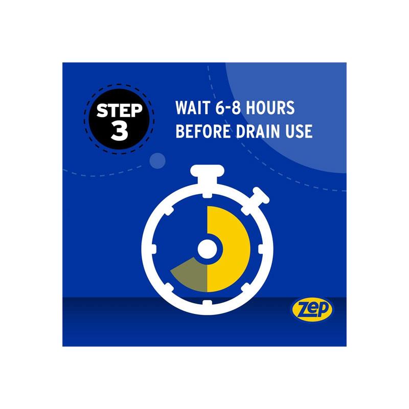 Zep Drain Bioclean And Odour Control Enzyme Drain Cleaner Sink Cleaner 1 Litre