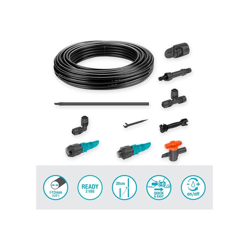 Gardena Micro-Drip-Irrigation Vegetable Bed/Flower Border Set (40 m²)