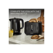 Kenwood Ripple 2 Slice Toaster With 7 Browning Settings Reheat Defrost Cancel Functions Pull Crumb Tray 850W Midnight Black