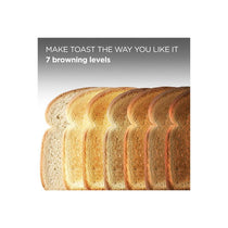 Kenwood Ripple 2 Slice Toaster 850W Pure White with 7 Browning Settings Defrost Reheat Cancel Functions