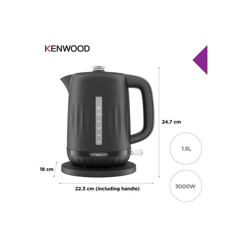 Kenwood Ripple Electric Jug Kettle 3000W 1.5 Litres Midnight Black Secondary image