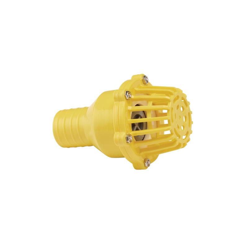 Draper Foot Valve Strainer 50mm/2 Inch Yellow