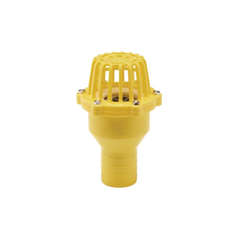 Draper Foot Valve Strainer 50mm/2 Inch Yellow Secondary image