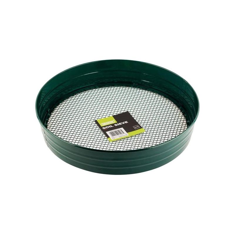 Draper Garden Soil Sieve Metal Heavy Duty Soil Compost Sieve Earth And Rocks Sifter Riddler Blue/Black Main image