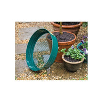 Draper Garden Soil Sieve Metal Heavy Duty Soil Compost Sieve Earth And Rocks Sifter Riddler Blue/Black