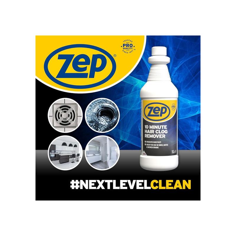 Zep 10 Minute Hair Clog Remover 1 Litres