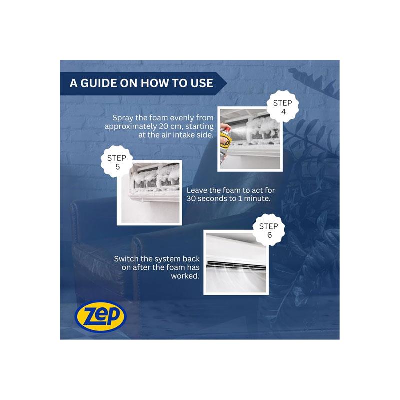 Zep Air Conditioning And Heat Pump Cleaner 500ml