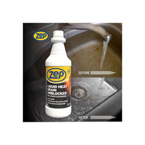 Zep Commercial Unblocker Heat Drain Liquid 1 Litres