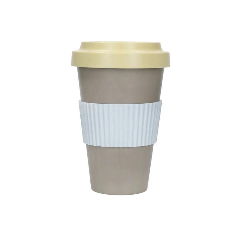 Natural Elements Travel Mug 375ml Eco Reusable Plastic Multicolour