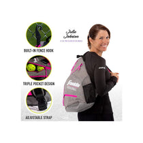 Franklin Pickleball Sling Bag Grey/Pink