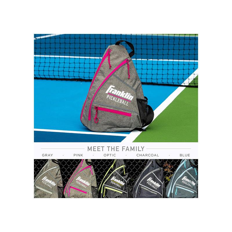 Franklin Pickleball Sling Bag Grey/Pink