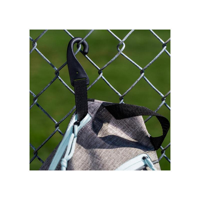 Franklin Sports Pickleball Sling Bag Backpack Holds Paddles Balls And Accessories Official US Open Bag Gray/Blue