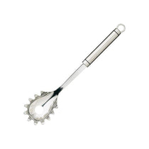 KitchenCraft Oval Handled Stainless Steel Spaghetti Server 31cm Silver