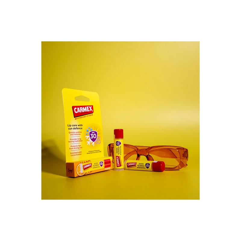 Carmex Lip Balm Sun Defense Stick SPF 30 4.25g