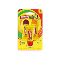 Carmex Minis Lip Balm Tube Set Cherry Strawberry And Pineapple Mint 3 Pack With SPF 15 For Sun Protection Hydrating Lip Care Tube