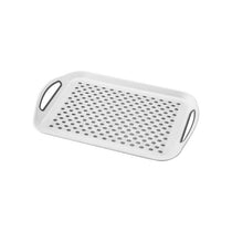 Judge Kitchen Non Slip Tray Rectangular Plastic 45 x 32cm White