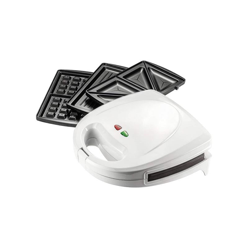 Judge Sandwich Grill And Waffle Maker Panini Grill Press With 3 Non-Stick Grill Plates White Main image