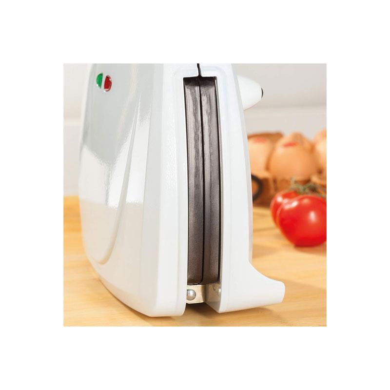Judge Sandwich Grill And Waffle Maker Panini Grill Press With 3 Non-Stick Grill Plates White