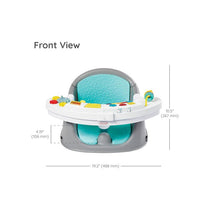 Infantino Music And Lights 3 in 1 Discovery Seat And Booster Baby Chair with Snack Tray and Activity Toys Multicolour