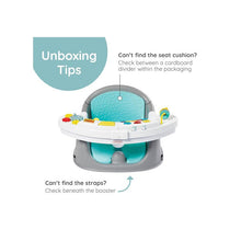 Infantino Music And Lights 3 in 1 Discovery Seat And Booster Baby Chair with Snack Tray and Activity Toys Multicolour