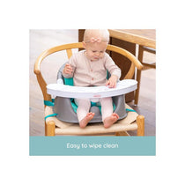 Infantino Music And Lights 3 in 1 Discovery Seat And Booster Baby Chair with Snack Tray and Activity Toys Multicolour