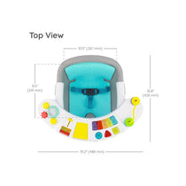 Infantino Music And Lights 3 in 1 Discovery Seat And Booster Baby Chair with Snack Tray and Activity Toys Multicolour