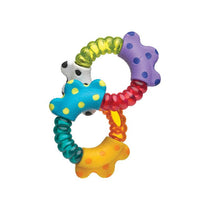 Playgro Click And Twist Baby Rattle Interactive Sensory Toy For Infants 3+ Months Multicolour