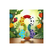 Playgro Click And Twist Baby Rattle Interactive Sensory Toy For Infants 3+ Months Multicolour