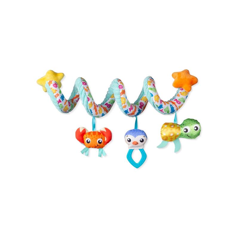 Playgro Ocean Wonders Twirly Whirly Sensory Toy For Infants 0+ Months Multicolour