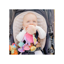Playgro Unicorn Clip Clop Activity Rattle Nurturing Developmental Toy For 3+ Months Baby's First Rattles Pink