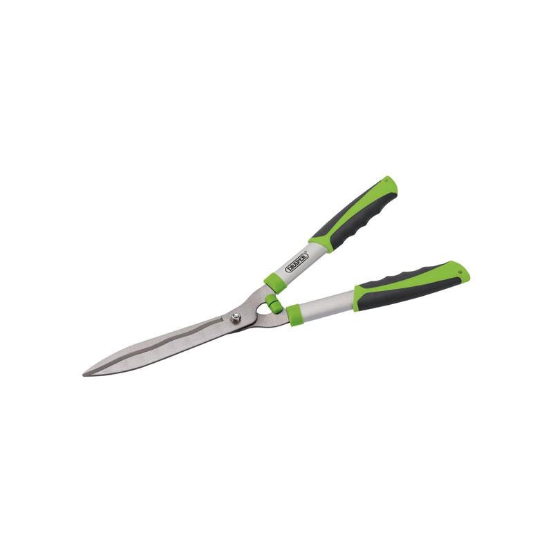 Draper Wave Edge Garden Shears 560mm With Aluminium Handles Green/Black Main image