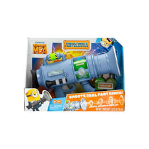 Despicable Me 4 The Ultimate Fart Blaster Plays 15 Different Fart Sounds Lights Up And Emits Smells 2 Different Scented Fart Formulas Multicolour