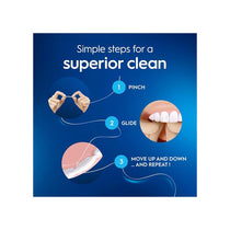 Oral-B Satin Tape Floss Removes Plaque Waxed Dental Floss For Tight Spaces Fresh Clean Feeling Mint Flavour 50m Roll