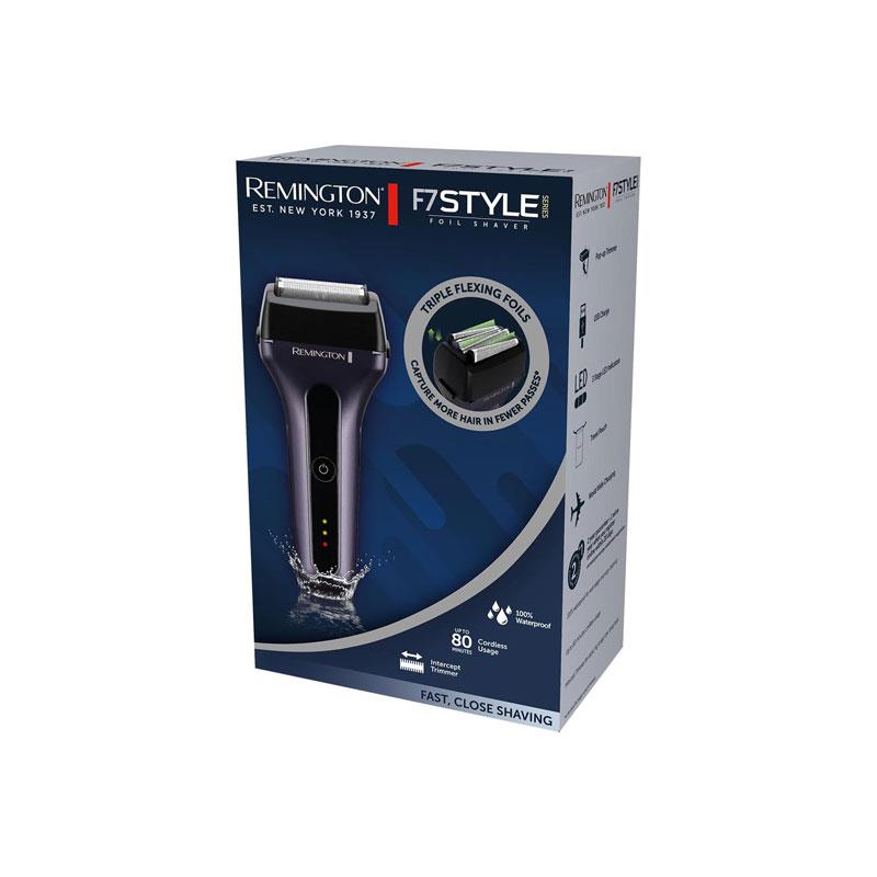 Remington F7 Style Series Foil Shaver Wet/Dry Men's Electric Shaver Black