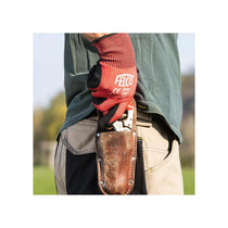 Felco 910 Leather Holster Genuine Leather Heavy Duty Stitching For All Felco Secateurs Belt Loop And Pocket Clip Garden Tools Brown