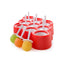 Zoku Mini Ice Pop Moulds 9 Mini Pops With 9 Sticks And Drip-Guards Red