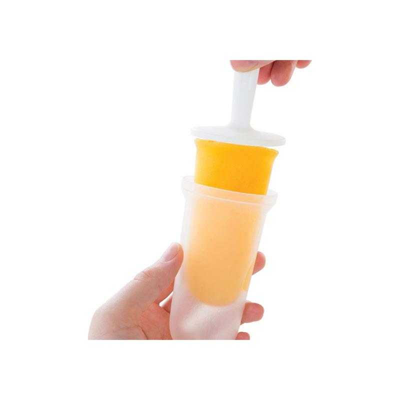 Zoku Premium Classic Ice Pop Moulds 6 Easy-Release 90ml Popsicle Molds With Sticks And Drip-Guards Green