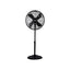 Igenix 16 Inch Pedestal Fan 3 Speed Settings Quiet Oscillating 45W Black