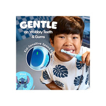 Oral-B iO Kids Disney Stitch Electric Toothbrush 1 Toothbrush Head 1 Travel Case 3 Modes With Kid-Friendly Sensitive Mode Ages 6+ Light Blue